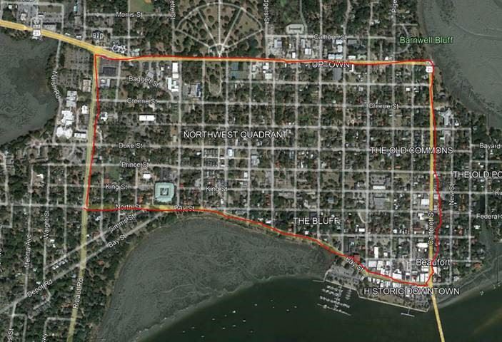 Map of new speed limits